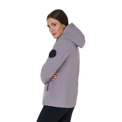 Chaqueta de equitación mujer Equestro impermeable y cortaviento