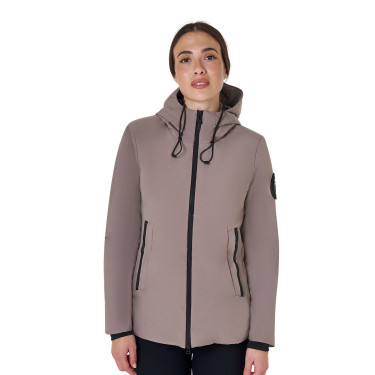 Chaqueta Equestro para mujer repelente al agua y cortaviento Atigrado Marr&amp;amp;amp;oacute;n
