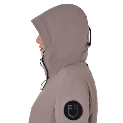 Chaqueta Equestro para mujer repelente al agua y cortaviento Atigrado Marr&amp;amp;amp;oacute;n