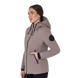 Chaqueta Equestro para mujer repelente al agua y cortaviento Atigrado Marr&amp;amp;amp;oacute;n