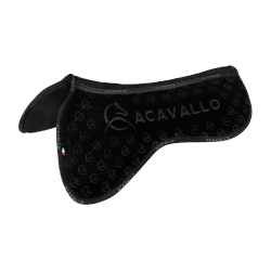 Amortiguador MF JCCS SW-3DS Louvre grip de silicona corto Negro