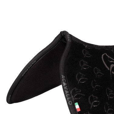Amortiguador MF JCCS SW-3DS Louvre grip de silicona corto Negro