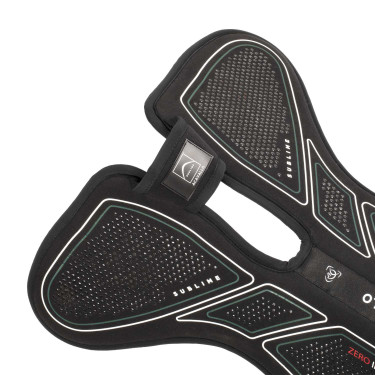 Amortiguador Acavallo Sublime impact 0 medio panel con cruz libre alzador delantero Negro