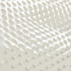 Amortiguador Acavallo Gel NS-S Classic-S recortado plano medio Transparente / borrego blanco Amortiguador Acavallo Gel NS-S Classic-S recortado plano medio Transparente / borrego blanco