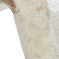 Amortiguador Acavallo Gel NS-S Classic-S recortado plano medio Transparente / borreguillo natural Amortiguador Acavallo Gel NS-S Classic-S recortado plano medio Transparente / borreguillo natural