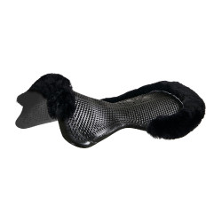 Amortiguador Acavallo Gel NS-S Classic-S recortado plano medio Negro / oveja negra