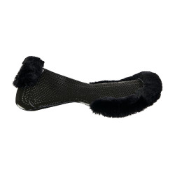 Amortiguador Acavallo Gel NS-S Classic-S recortado plano medio Negro / oveja negra