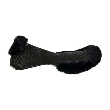 Amortiguador Acavallo Gel NS-S Classic-S recortado plano medio Negro / oveja negra