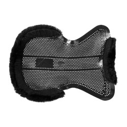 Amortiguador Acavallo Gel NS-S Classic-S recortado plano medio Negro / oveja negra