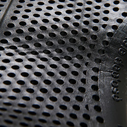 Amortiguador Acavallo Gel NS-S Classic-S recortado plano Negro / borrego natural