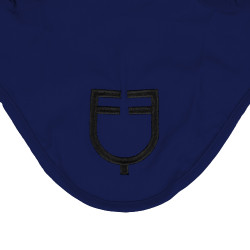 Gorra antimoscas Equestro cube stretch técnica con logotipo Marino Azul marino Gorra antimoscas Equestro cube stretch técnica con logotipo Marino Azul marino