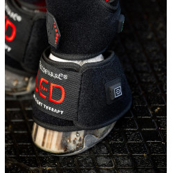 Mini Protector Terapéutico Horseware con Luz Roja LED Negro / negro