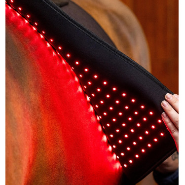 Manta de terapia con luz roja LED Horseware Negro / negro