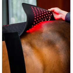Manta de terapia con luz roja LED Horseware Negro / negro