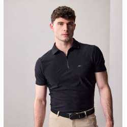 Camiseta de entrenamiento Horseware Mattia de manga corta para hombre Negro