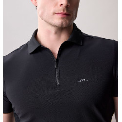 Camiseta de entrenamiento Horseware Mattia de manga corta para hombre Negro