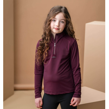 Camiseta anti-UV Horseware Sifia de manga larga para niño/a Primatova Violeta