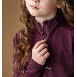 Camiseta anti-UV Horseware Sifia de manga larga para niño/a Primatova Violeta