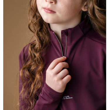 Camiseta anti-UV Horseware Sifia de manga larga para niño/a Primatova Violeta