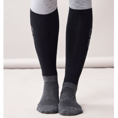 Calcetines de equitación Horseware Crystal Alessandro Albanese Negro Calcetines de equitación Horseware Crystal Alessandro Albanese Negro