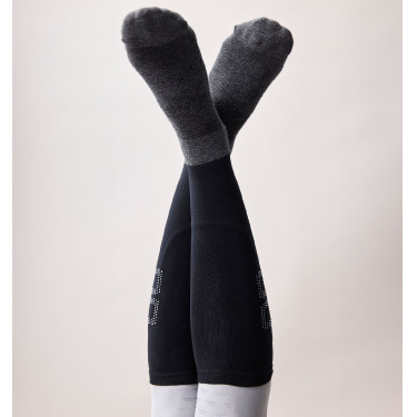 Calcetines de equitación Horseware Crystal Alessandro Albanese Negro Calcetines de equitación Horseware Crystal Alessandro Albanese Negro