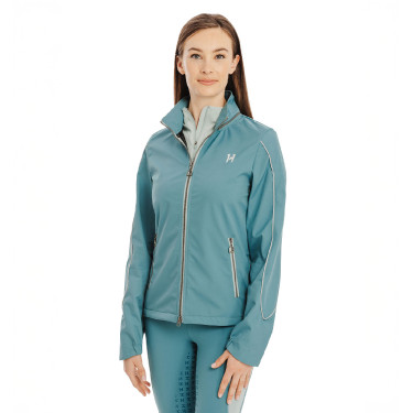 Chaqueta impermeable Horseware Ascend para mujer Verde enebro