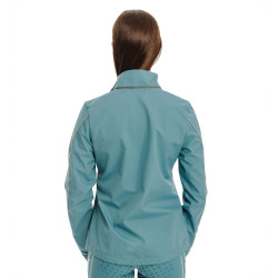 Chaqueta impermeable Horseware Ascend para mujer Verde enebro