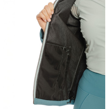 Chaqueta impermeable Horseware Ascend para mujer Verde enebro