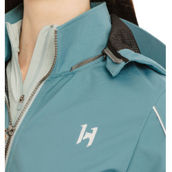 Chaqueta impermeable Horseware Ascend para mujer Verde enebro