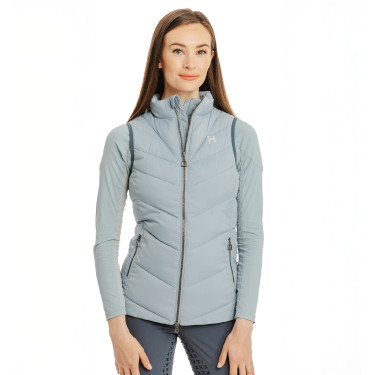 Chaleco sin mangas Horseware Stride para mujer Azúl multicolor