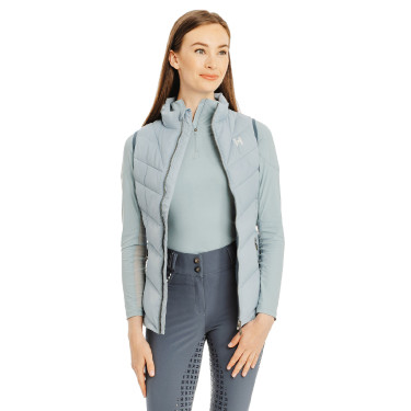 Chaleco sin mangas Horseware Stride para mujer Azúl multicolor