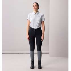 Pantalón de montar Horseware de talle alto para mujer Allora Alessandro Albanese con grip en las rodillas Negro Pantalón de montar Horseware de talle alto para mujer Allora Alessandro Albanese con grip en las rodillas Negro