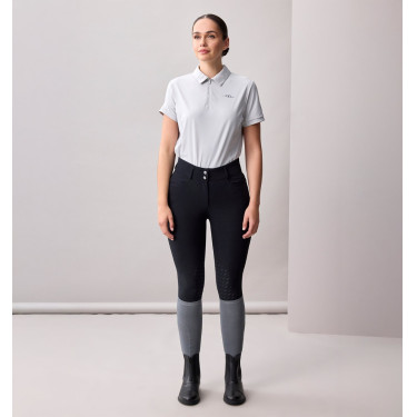 Pantalón de montar Horseware de talle alto para mujer Allora Alessandro Albanese con grip en las rodillas Negro Pantalón de montar Horseware de talle alto para mujer Allora Alessandro Albanese con grip en las rodillas Negro