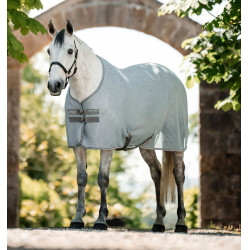Malla secante AirNet Amigo Azul jaspeado / gris titanio / plateado