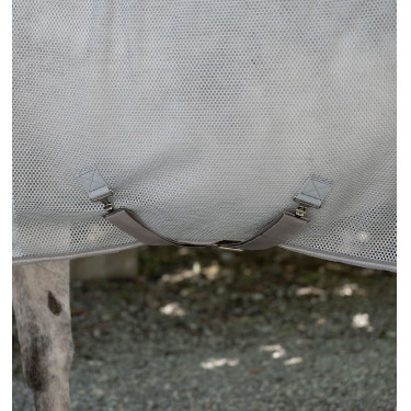 Malla secante AirNet Amigo Azul jaspeado / gris titanio / plateado