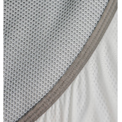 Malla secante AirNet Amigo Azul jaspeado / gris titanio / plateado