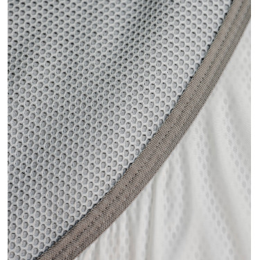 Malla secante AirNet Amigo Azul jaspeado / gris titanio / plateado