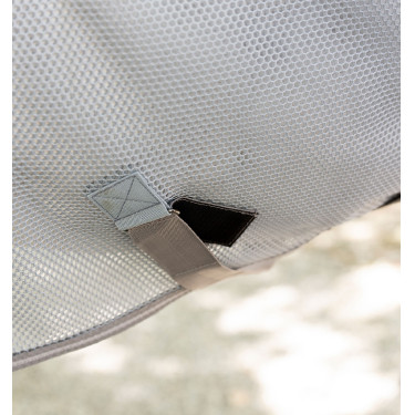 Malla secante AirNet Amigo Azul jaspeado / gris titanio / plateado