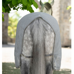 Malla secante AirNet Amigo Azul jaspeado / gris titanio / plateado