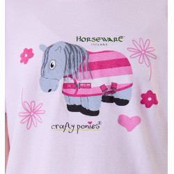 Camiseta infantil de equitación Horseware Crafty Pony Camiseta infantil de equitación Horseware Crafty Pony