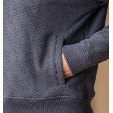 Sudadera con media cremallera Horseware AA Gabriella para mujer Antracita Gris Sudadera con media cremallera Horseware AA Gabriella para mujer Antracita Gris