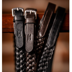 Riendas de cuero trenzadas para equitación Horseware Riendas de cuero trenzadas para equitación Horseware