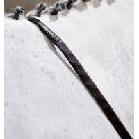 Riendas Horseware con agarre de pulgar de caucho Castaño Marr&amp;amp;amp;oacute;n