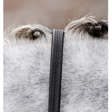 Riendas Horseware con agarre de caucho Negro