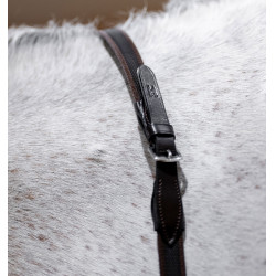 Riendas Horseware Continental con agarre de goma Negro