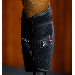Protector de corvejón de terapia Horseware con luz roja LED Negro / negro Protector de corvejón de terapia Horseware con luz roja LED Negro / negro