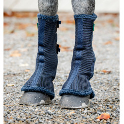 Protectores de trabajo Horseware Azul marino / azul marino y plata Protectores de trabajo Horseware Azul marino / azul marino y plata