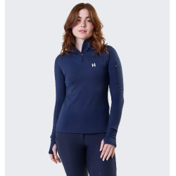 Polo térmico equitación mujer Horseware Invierno 1/4 zip Polo térmico equitación mujer Horseware Invierno 1/4 zip
