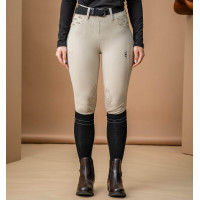 Pantalón de equitación invierno mujer con grip Horseware