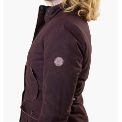 Abrigo de equitación encerado mujer Horseware Newmarket Abrigo de equitación encerado mujer Horseware Newmarket